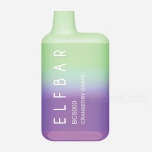 ELF BAR BC5000 Disposable 5000 sbuffi Cranberry Grape 13 ml
