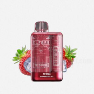ELF BAR TE5000 Disposable 5000 sbuffi Strawberry Ice